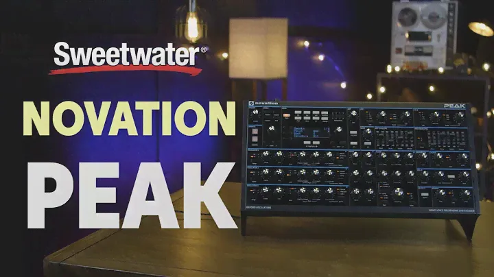 Novation PEAK Polyphonic Synthesizer Demo