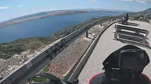 Ducati Multistrada 1260 Pikes Peak - Raw sound - Jadranska magistrala - Croatia 2024