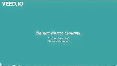 Jazz "In the Peak Bar" Oakwood Station