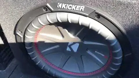 Kicker competition 10“ subwoofer