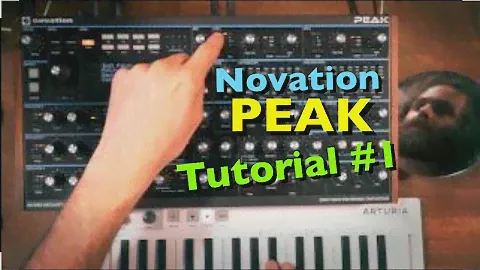 Novation Peak Sound Design Tutorial #1 (in 4k)