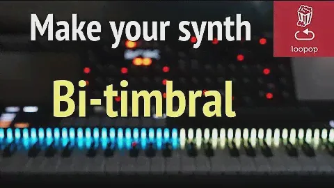 Synth hack: How to make your synth BI-TIMBRAL - shown using Peak from Novation