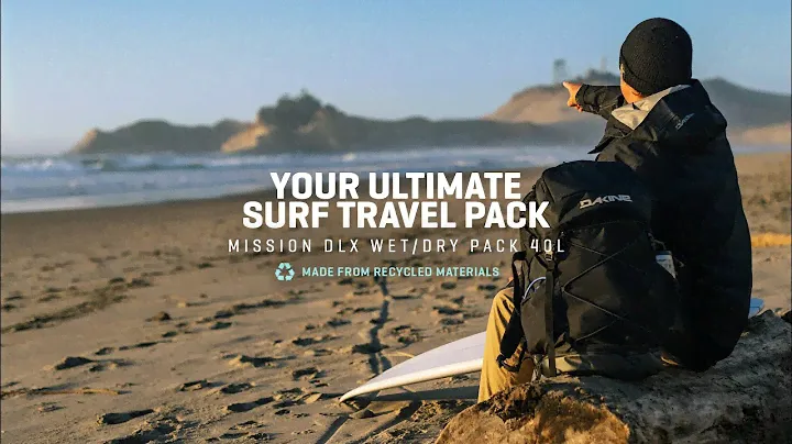 The Ultimate Surf Travel Pack: Mission DLX Wet/Dry Pack 40L