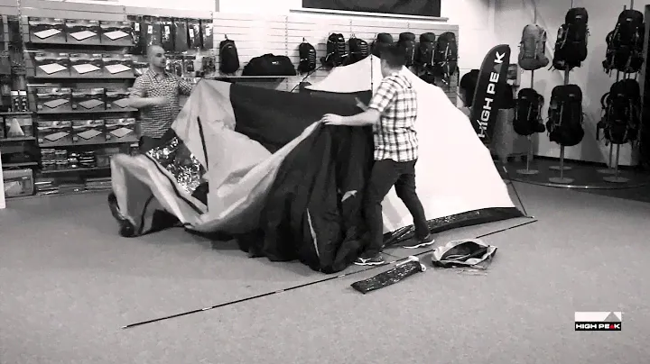 High Peak tent Tessin 4 / Tessin 5 setup video