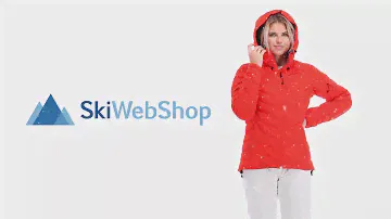 Peak Performance, Frost, ski jacket, women, dynared red