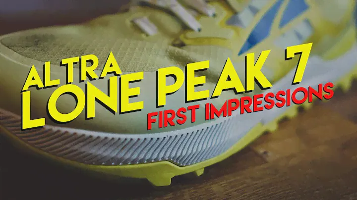 ALTRA Lone Peak 7 First Impressions | Maxtrac finally lives up to its name