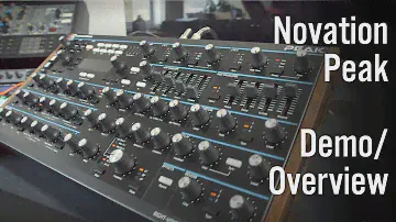 Novation Peak Synth Demo & Overview